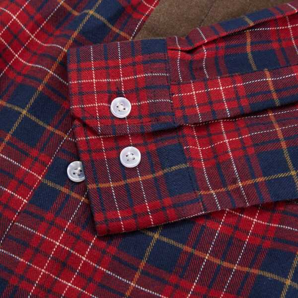 Double-Brushed Flannel Shirt | 100% Cotton | Wholesale & Customization - Image 4