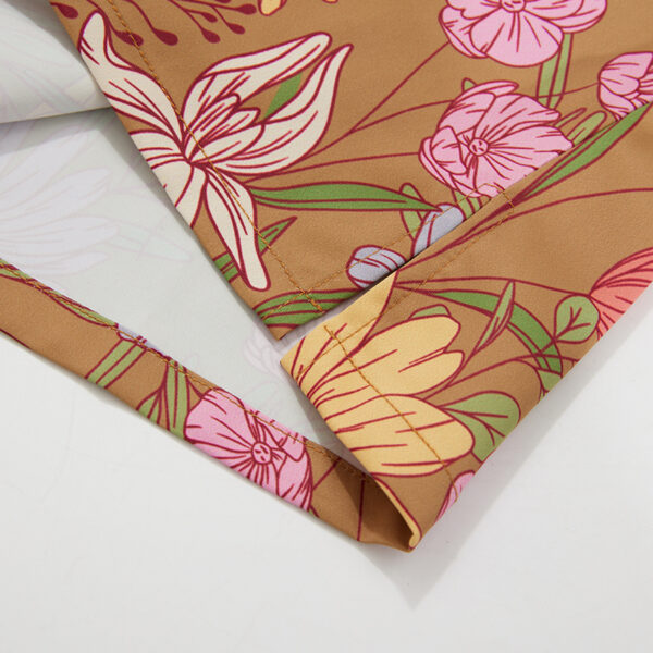 Men's Hawaiian Shirt Short Sleeves Printed Button Down Summer Beach Shirts - Image 4