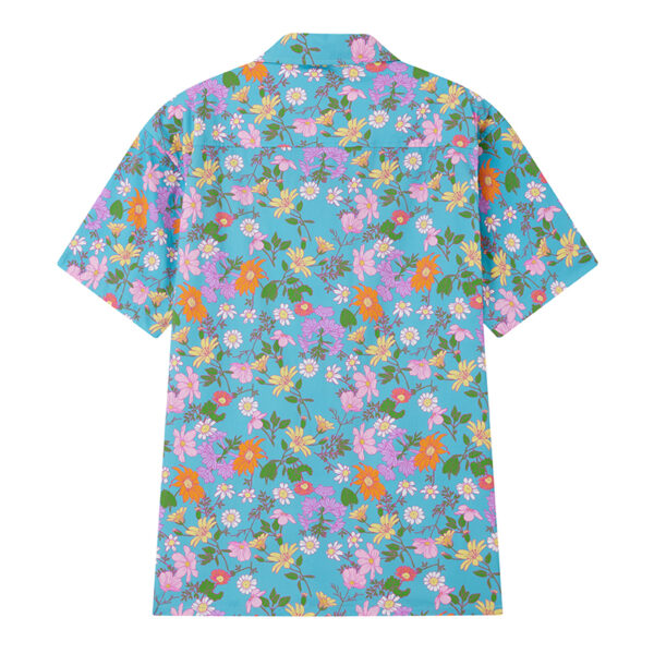 Mens Short Sleeve Button Down Shirt Casual Aloha Shirts for Men - Image 2