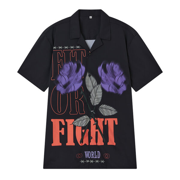B2B Custom Printed Performance Men’s Shirts – 4-Way Stretch Polyester/Spandex Blend