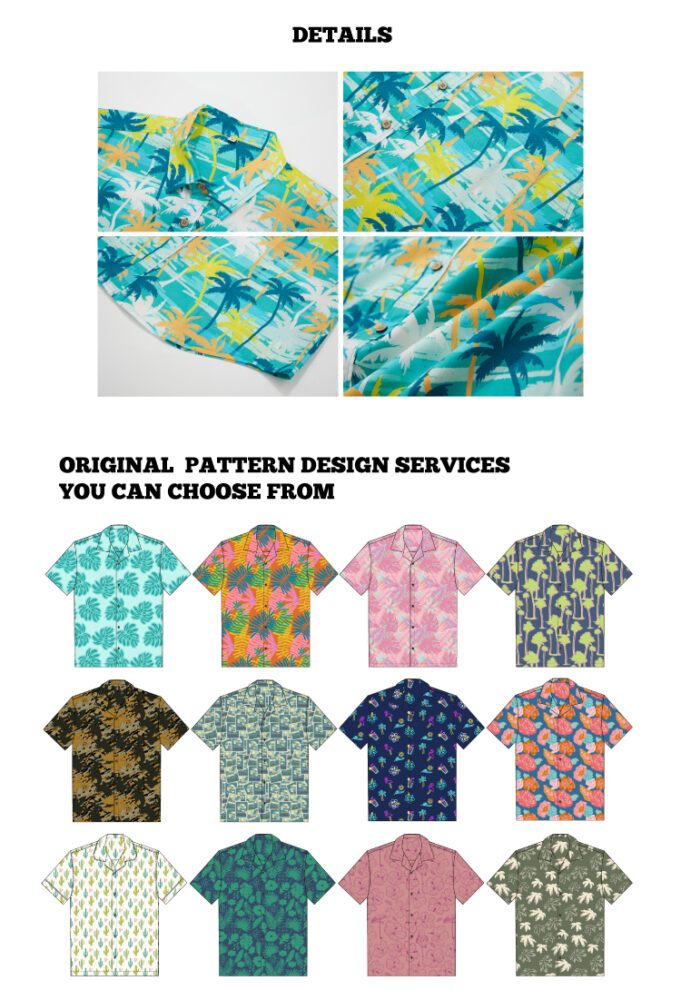 Hawaiian shirt designs 